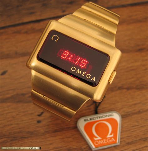 omega digital watch 1970s